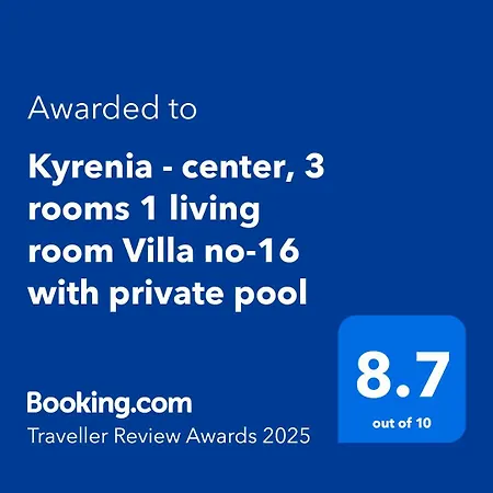 Kyrenia - Center, 3 1 Living No-16 With Private Pool Villa